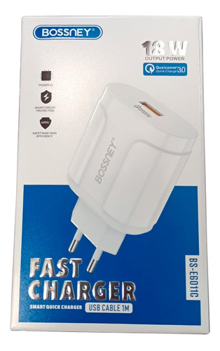 Pack 10 Cargadores Fast Charger 18w , Cable Tipo-c 