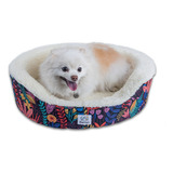 Cama Perro Mascota Pet2go® Doble Vista - Value Chica 50x45