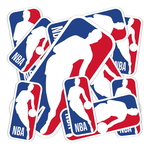 Nba Logo Principal Oficial Licencia Oficial Pegatina Vi...