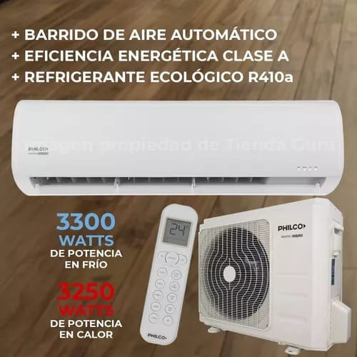 Aire Philco Inverter Frío/calor 2838 Frigorías Phin32h17n