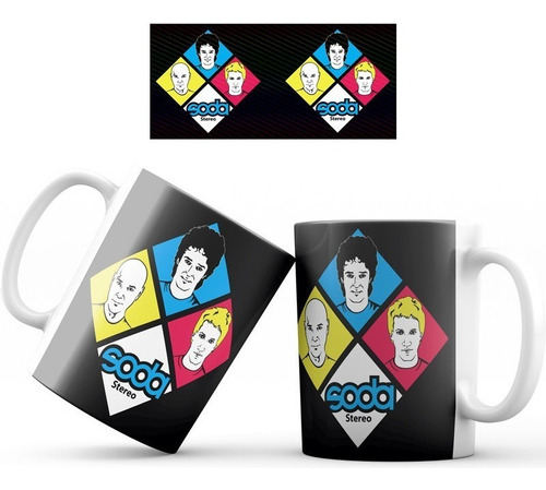 Pocillo Mug - Taza Soda Stereo - Rombo