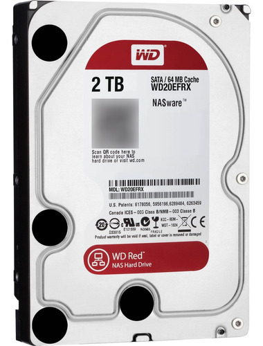 Western Digital 2tb Linea Red Excelente