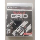 Ps3 Grid Autosport Limited Black Edition Completo C Manual 