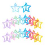 20 Broches Con Forma De Estrella De Pentagrama Para Mujer