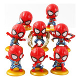 8pcs Spiderman Figura Juguete Niños Regalo Colección