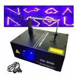 Laser Show B500 500mw Azul Dmx Ritmico Profissional