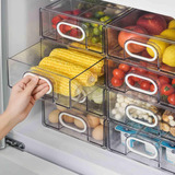 1 Pc Contenedor Organizador Para Refrigerador, Organizador Y