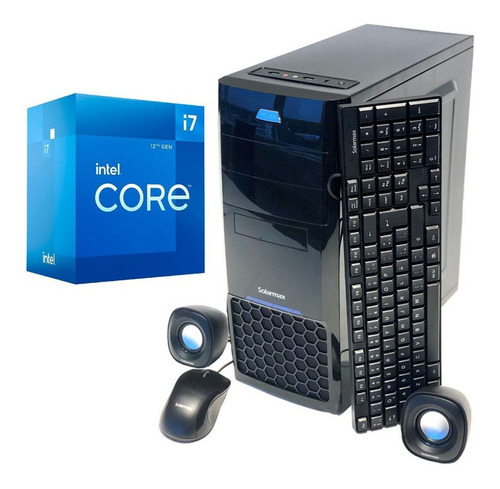 Computadora Pc Cpu Solarmax Intel Core I7 12va 32gb 480 Ssd