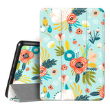 Funda iPad 10.2 Hispace Soporte Lápiz Flor Verde