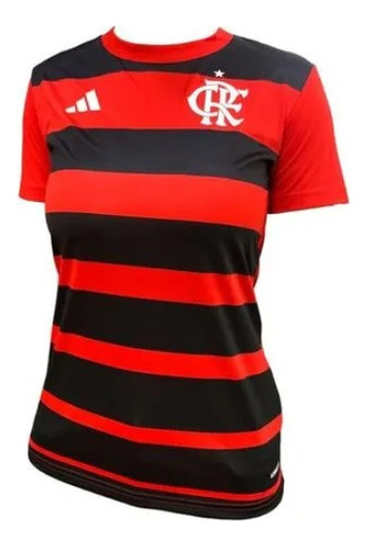 Manto Flamengo Feminina Fan Jogo 1 adidas 2024