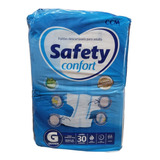 Pañales Adultos Safety Pack 30 Desde 70 Kg Talla G