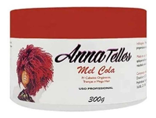 Mel Cola Anna Telles 300g Cachos Definidos Trança Mega Hair