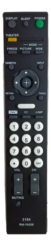 Control Remoto Tv Lcd Para Sony Rmya006 Klv32m400 Klv32s300 