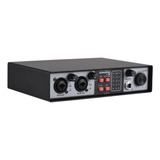 Equipo De Micrófono Audio Interface Dj Phantom Power 48v