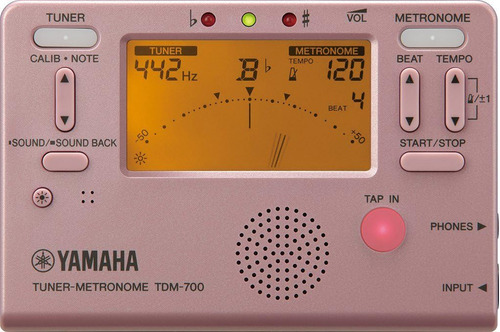 Yamaha Tuner Metronome Tdm-700p (rosa) Japón Domestic Gen...