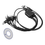 Nuevo Cable De Programación Usb 8 En 1 Para Kenwood Para Han