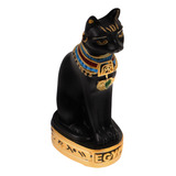 Figura De Adorno De Dios Egipcio Con Forma De Gato Bastet Pa