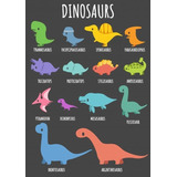 Vinil Decorativo Adhesivo Dinosaurios Infantil Juvenil Mod23