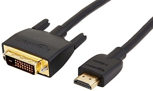 Elbazardigital Basics Hdmi A Dvi Adaptador Cable Black 1mt 1