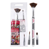 Set De Decoración De Uñas Bourjois Multibrush, 3 Piezas, Con