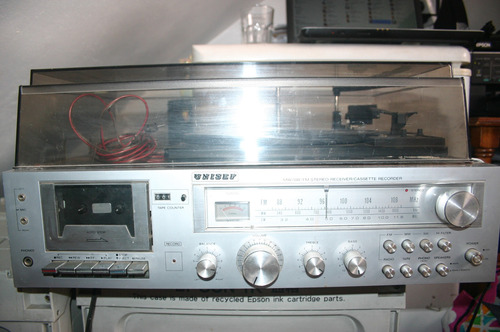 Tocadisco Unisef 2 Parlantes, Radio + Pasacasette