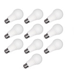 Foco Led 10w Luz Blanca O Calida E27 Ahorrador 10 Focos 