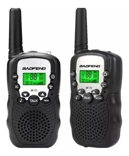 Radio Walkie Talkie Comunicador Boquitoquis Niños Bf-t3