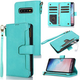 Funda Para Samsung Galaxy S8, Verde/billetera/correa/sopo...