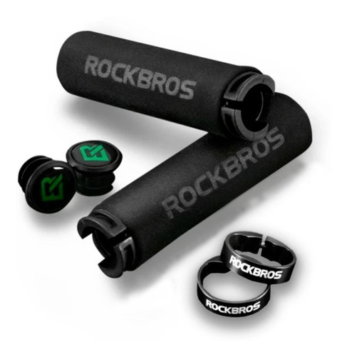 Puños Bicicleta Rockbros Empuñadura Lock Grips Mtb Colores