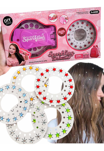 Maquina Bling Jewel Brillos Decorativos Cabello Y Mucho Más