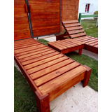 Camastros De Madera 200x070x030