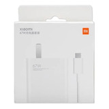 Cargador Xiaomi 67w Original + Cable 6a Naranja Carga Rapida