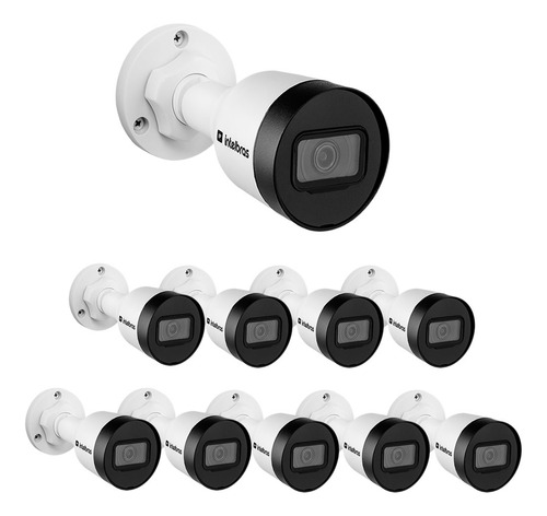 Kit 10 Câmera Ip 2 Megapixels 3.6mm 30m Vlp 1230 B Intelbras