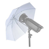 Paraguas De Fotografía Blanco De 20 Pulgadas Con Luz Para Fo