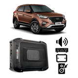 Caixa Amplificada Hyundai Creta 2017 A 2022 350w Rms Slim