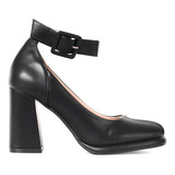 Zapato Taco Formal Mujer Clied Negro Circeplace