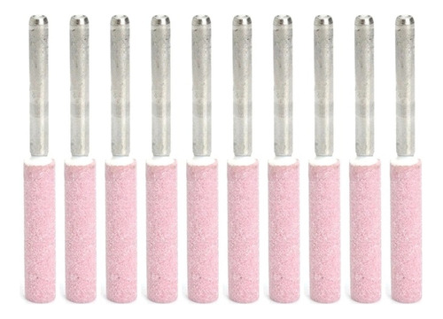 10pcs Motosserra Moagem Afiação Abrasiva Pedra 4.8mm