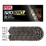 Cadena Rk 520 X 114 Para Kawasaki Kdx 200 220 Con Oring