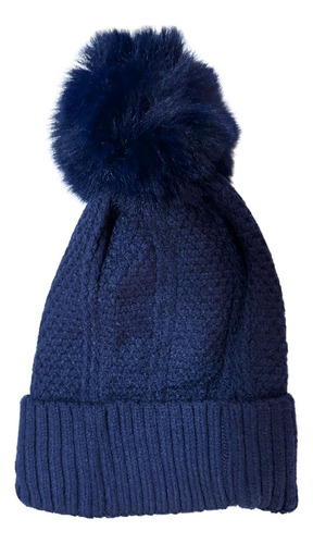 Gorro Pompom Forrada Infantil Touca Para O Inverno Criança