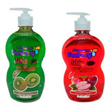 2 Jabónes Líquido Para Manos Antibacterial 520ml Aroma Surt.