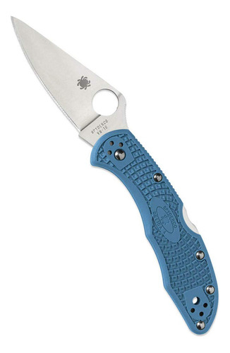 Cuchillo De Borde Plano Spyderco Delica4ligero Frn Para Ter