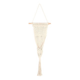 Macrame Planta Perchas Jardín Interior Colgante De Pared