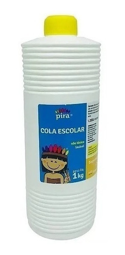 Cola Branca 1kg - Kit C/10 Tubos - Ideal Para Slime - Oferta