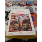 Manual De Juego Combat De Atari 2600 En Buen Estado