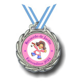 Medalla Egresado X50 Primaria Secundaria Colegio Con Cinta