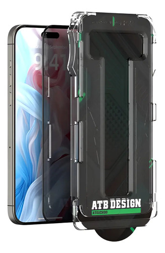 Vidrio Protector Pantalla Antiespia iPhone 16, Pro Y Pro Max