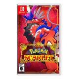 Pokémon Scarlet Standard Edition Nintendo Switch Físico