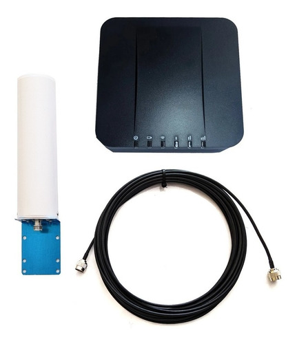 Interface Telular Gsm Fijo 3g + Antena Dbi + Cable 20m