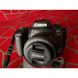  Canon Eos 77d Dslr + Lente 50 Mm + Mochila Canon