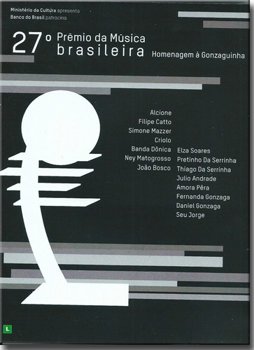 Dvd 27° Prémio Da Música Brasileira - Homenagem À Gonzag